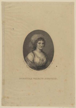 Bildnis der Domenica Volpato Morghen