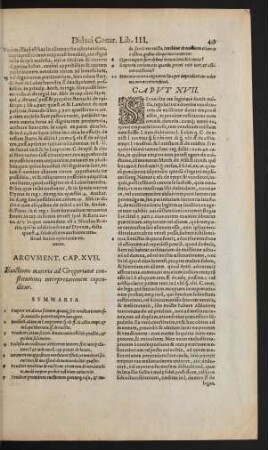 Argument. Cap. XVII.