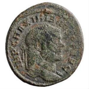 Münze, Follis, 300 - 301 n. Chr.