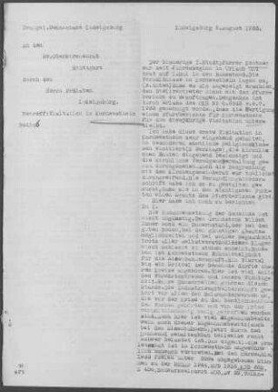 Kornwestheim: Pfarrbericht 1933