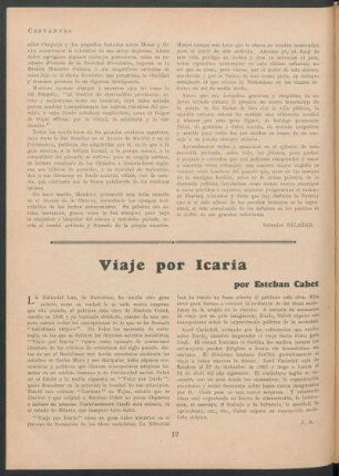 "Viaje por Icaria" por Esteban Cabet