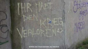 IHR HABT DEN KRIEG VERLOREN
