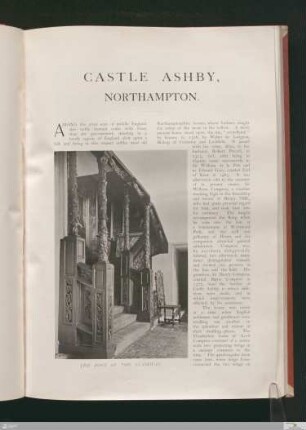 Castle Ashby, Northampton