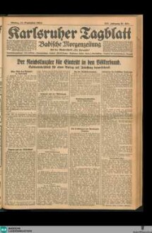 Karlsruher Tagblatt