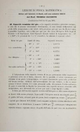 Lezioni sulla Termodinamia.