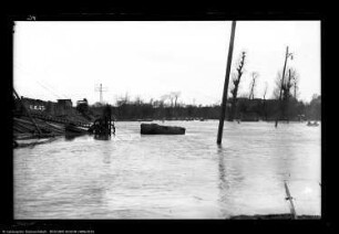 Hochwasser in Daspig, Vorflut