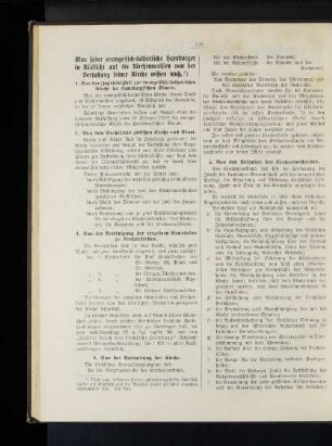 3. Von der Vereinigung der einzelnen Gemeinden zu Kirchenkreisen