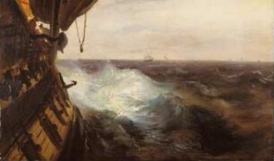 Segelschiff auf dem Meer