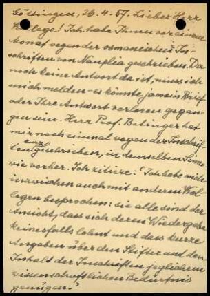K. Mueller an W. Schaefer