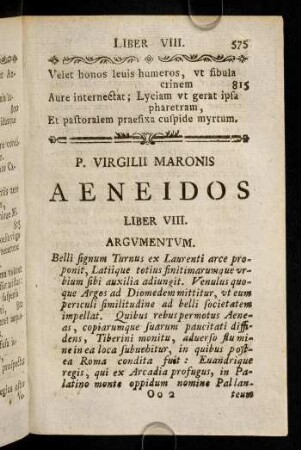 575-623, Liber VIII.