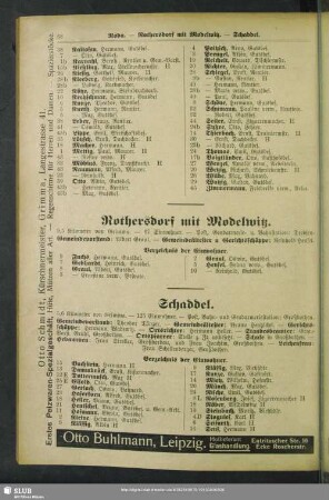 Rothersdorf mit Modelwitz