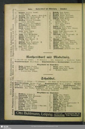 Rothersdorf mit Modelwitz