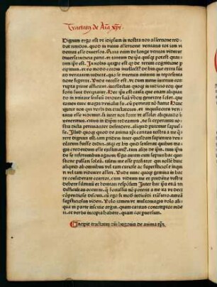 Incipit tractatus domini hugonis de anima christi.