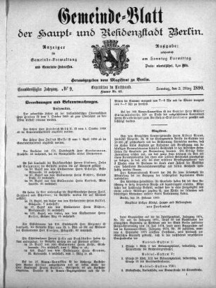 1890,9: No. 9, 2. März 1890