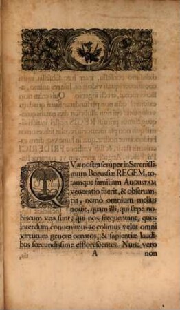 Panegyricus, quem serenissimo potentissimoque principi ac domino, domino Friderico, regi Borussiae, Marchioni Brandenburgico ... in natali, felici sidere IV. Idus Iulias exorto, academiae Fridericianae publico nomine demississime subiectissimeque dixit Nicolaus Hieronymus Gundlingius