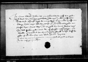 Konrad Schneider quittiert über 26 fl., die Wolf von Tachenhausen Hofmeister von Ludwig Speths wegen zu fordern hatte, 17 fl. von Meister Luxen Arzts1) wegen, 1 fl. von Hans Eberlins wegen und 10 fl. Lohn, ferner 28 fl. für Tuch an die Messe gen Frankfurt.