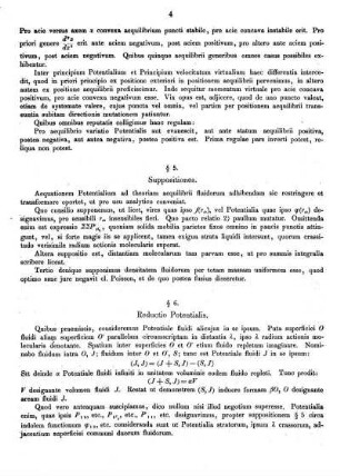 § 6. Reductio Potentialis.
