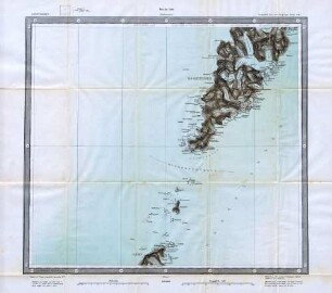 Topografisk kart over kongeriget norge ; I.11. Lofotodden