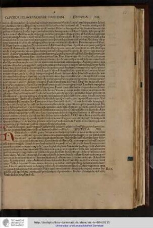 Epistola XIII.