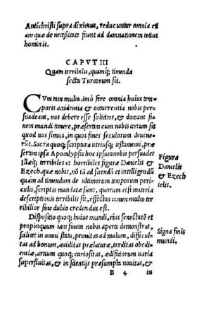CAPUT III. - Quam terribilis, quamq; timenda secta Turcorum sit