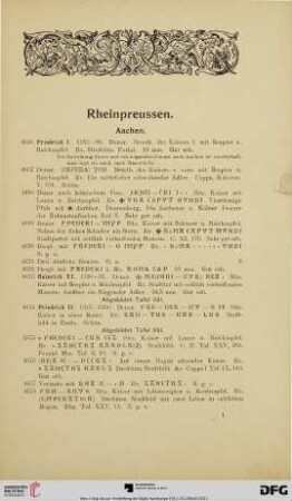 Rheinpreussen (Nr. 4066-5697)