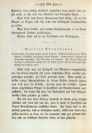 Viertes Abentheuer
