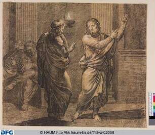 Christus und Nikodemus