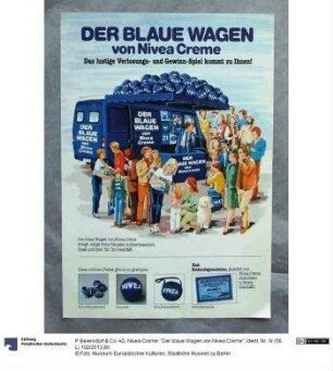 Nivea-Creme: "Der blaue Wagen von Nivea Creme"