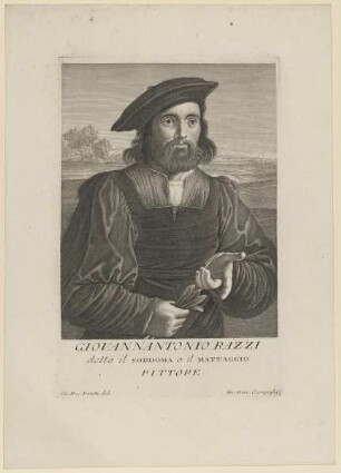 Bildnis des Giovannantonio Razzi