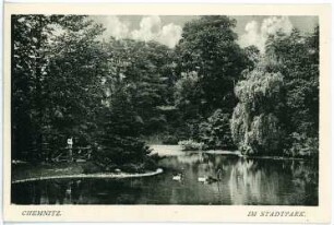 Chemnitz. Im Stadtpark