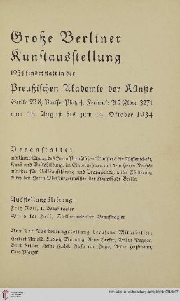 Große Berliner Kunstausstellung