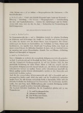 Religionsunterricht