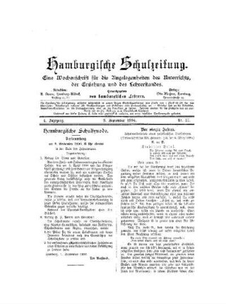 Vor vierzig Jahren : Schulmeisterbriefe eines holsteinischen Dorfschullehrers ; siebenter Brief