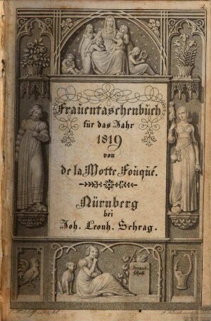 Frauentaschenbuch : für das Jahr .... 1819, 1819