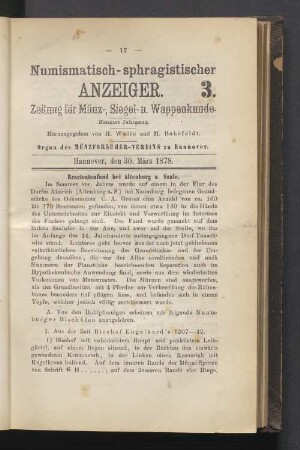 3. 30. März 1878