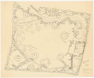 Haus und Garten Direktor Christian Wirth, Fulda: Entwurf 1:200