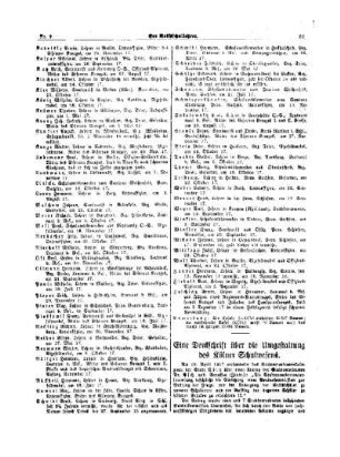 Eine Denkschrift über die Umgestaltung des Kölner Schulwesens