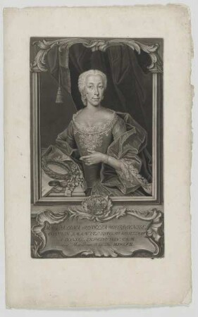 Bildnis der Magdalena Sybille Weissensee (Rieger)