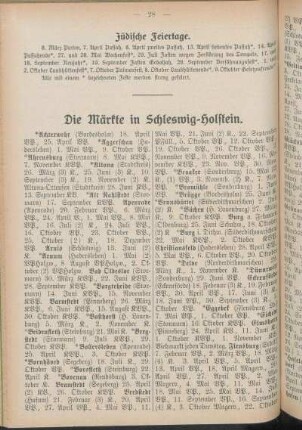 Jüdische Feiertage.