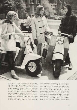 Modeaufnahme, Tearsheet (Mademoiselle)