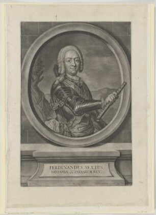 Bildnis des Königs Ferdinand VI. von Spanien