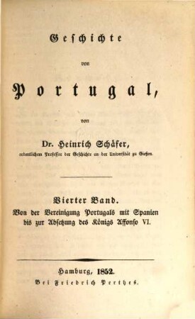 Geschichte von Portugal, 4. Von der Vereinigung Portugals mit Spanien bis zur Absetzung des Königs Alfonso VI.