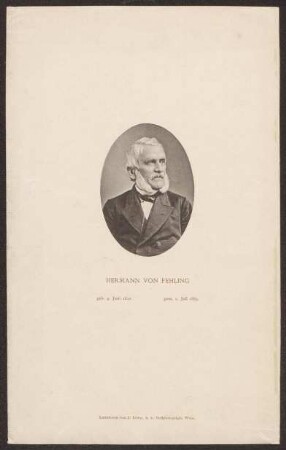 Fehling, Hermann Christian von