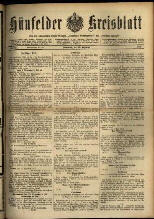 Ausgabe vom Samstag, den 13. Dezember 1913.
