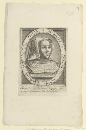 Bildnis der Margareta von Österreich