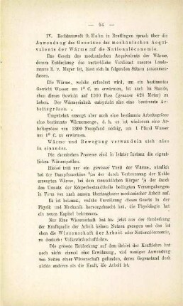 Über die Anwendung des Gesetzes des mechanischen Aequivalent der Wärme auf die Nationalöconomie (O. Hahn)