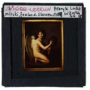 Vigée-Lebrun, Henryk Lubomirski, Genius der Slawen