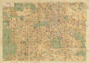 Karte: Berlin. Stadtplan