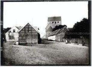 Dorfstraße in Schönhausen an der Elbe
