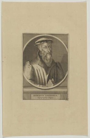 Bildnis des Robertus Stephanus